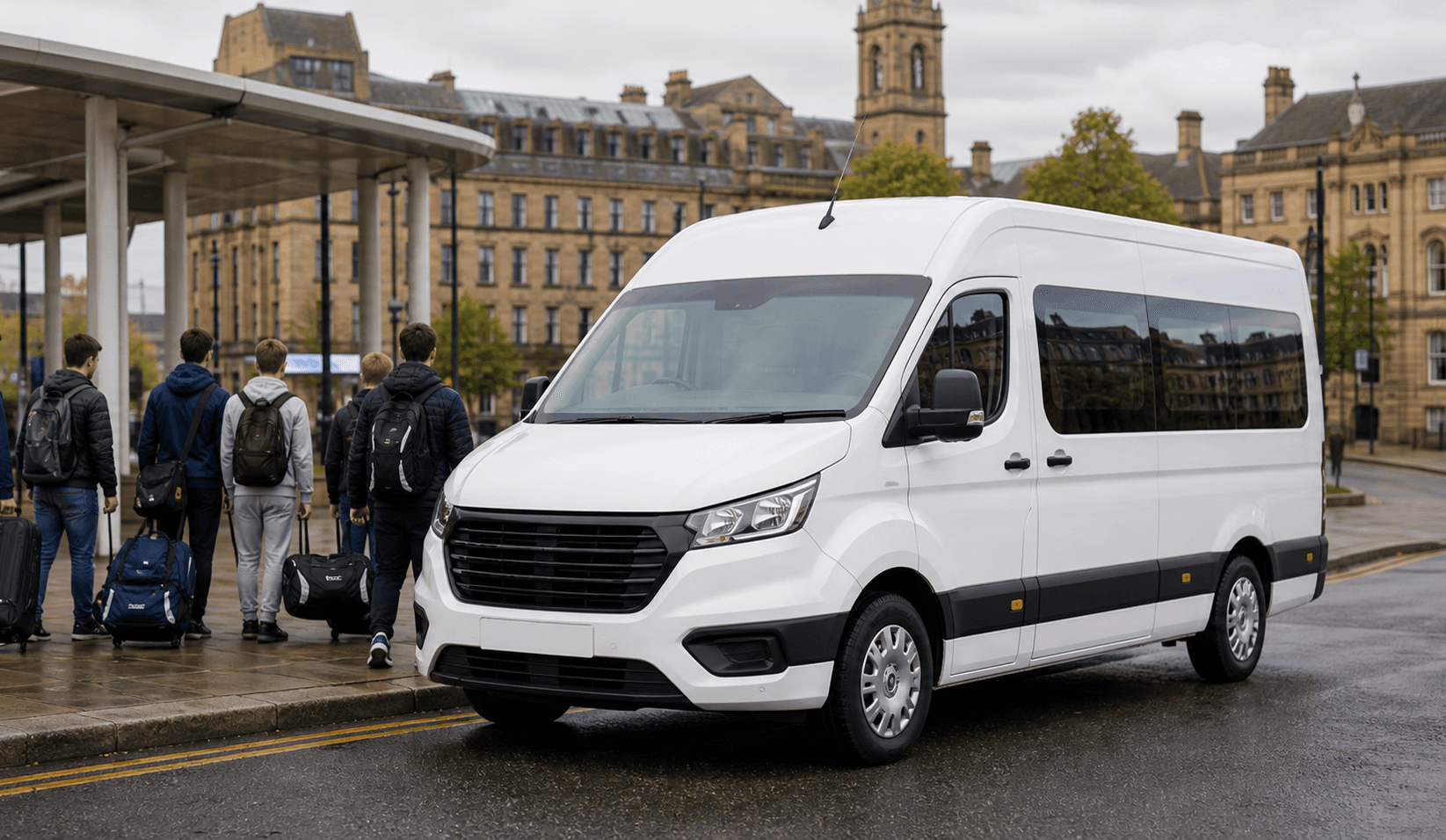 Self-drive minibus available for group travel in Huddersfield