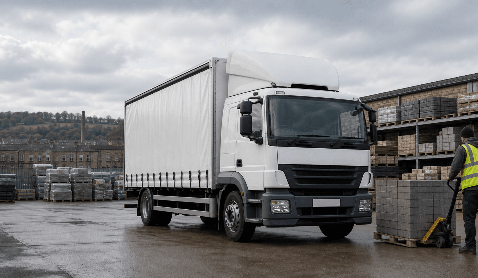 Self-drive truck available for heavier transport in Huddersfield